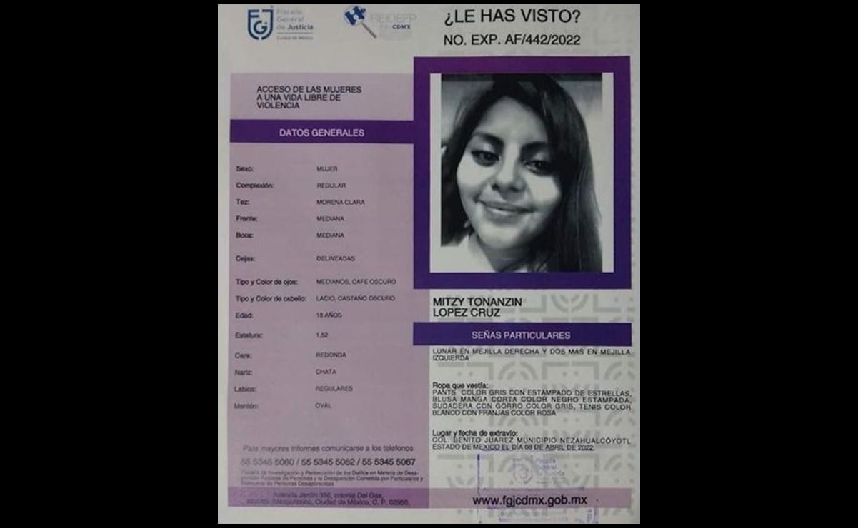 Buscan a estudiante del CCH Oriente desaparecida en Nezahualcóyotl