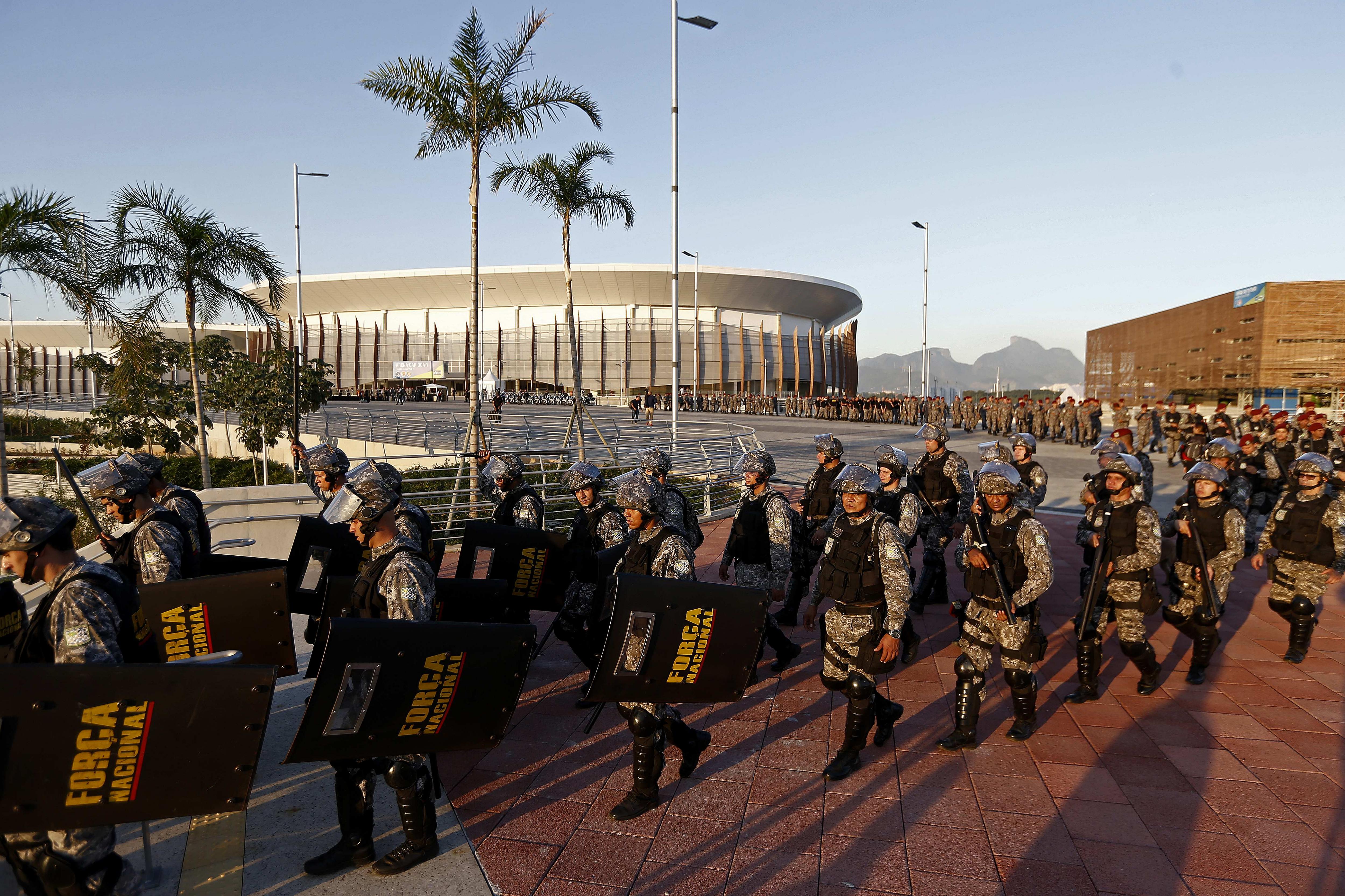 Inicia Brasil operativo de seguridad para Olímpicos