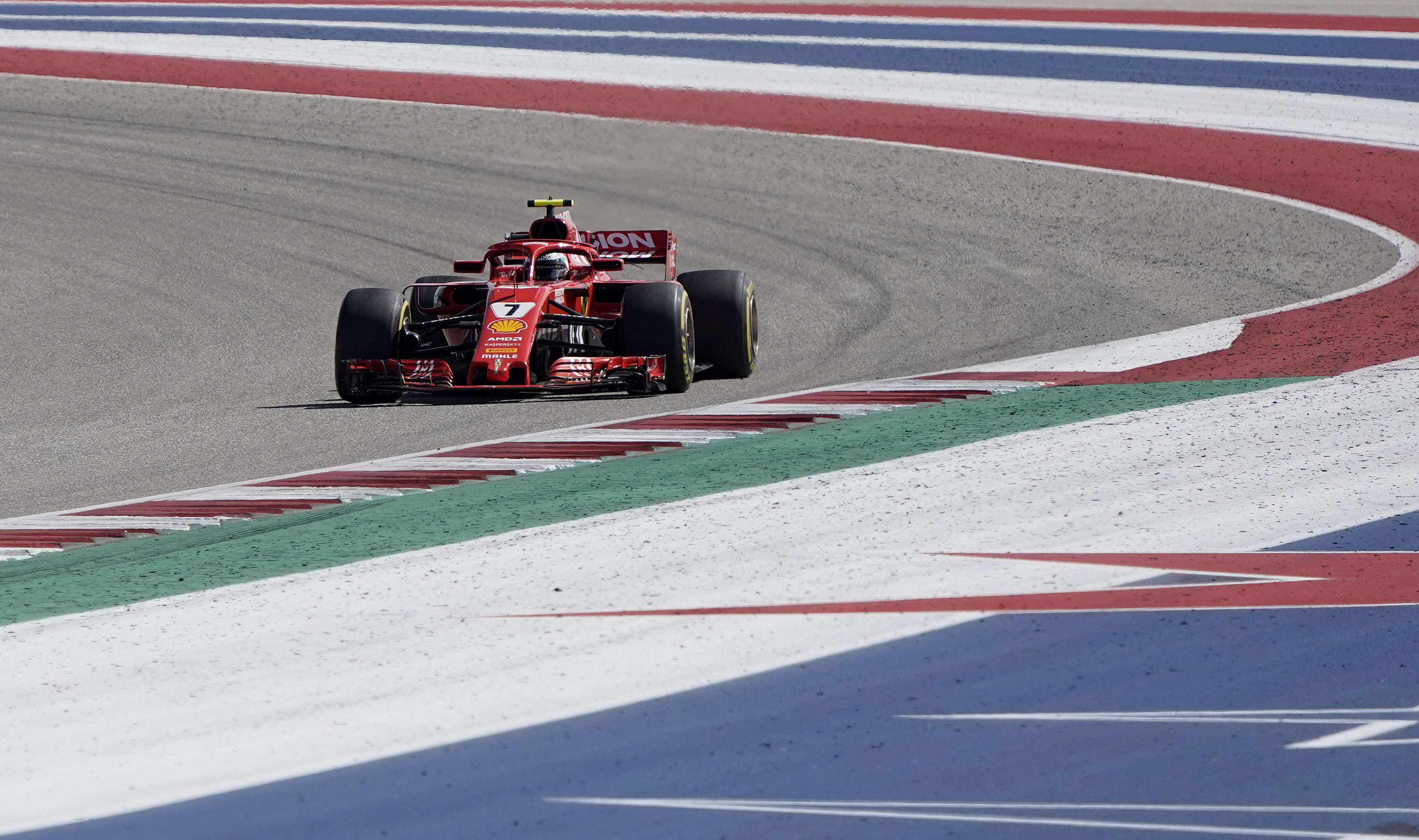 Raikkonen se lleva el triunfo en el GP de Estados Unidos 