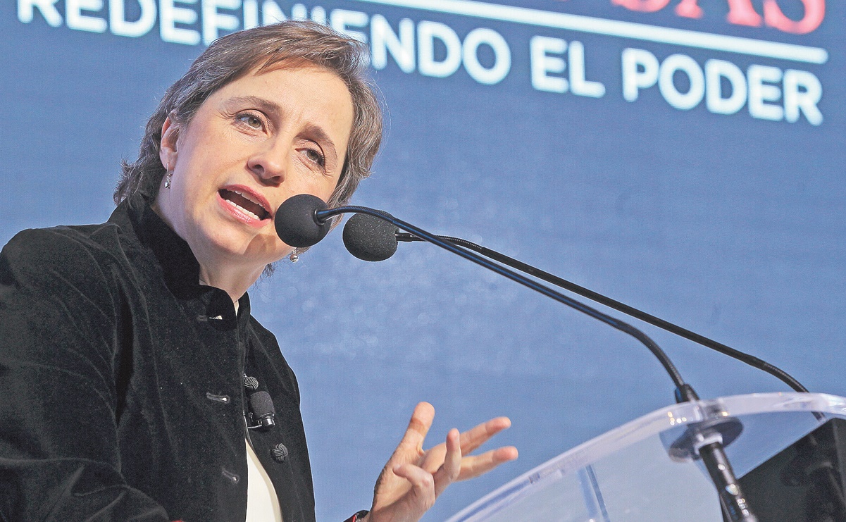 Va por México no me consultó para usar mi imagen, dice Carmen Aristegui sobre muro 