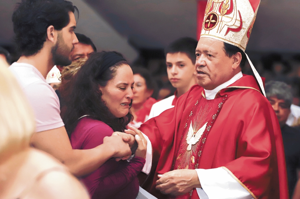 Insoportable, la violencia en la CDMX: arzobispo
