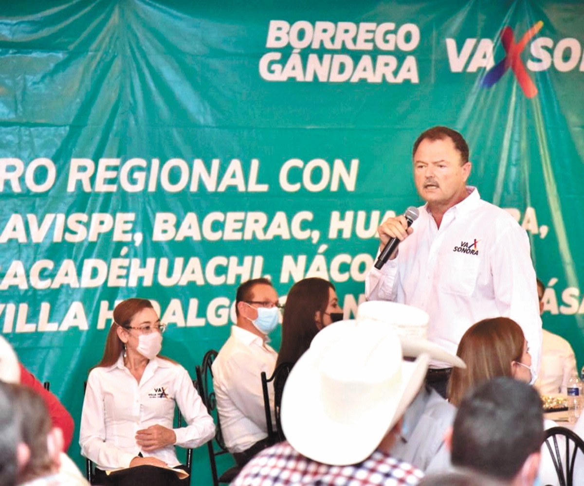 "Borrego" Gándara va por desarrollo en la sierra