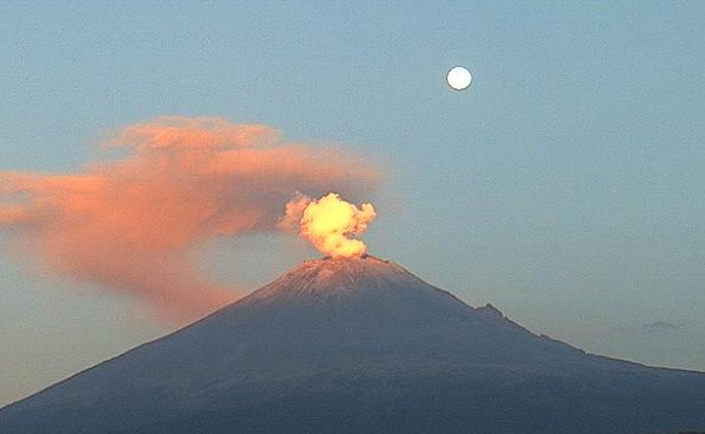 'Popo' registra 43 exhalaciones en últimas 24 horas