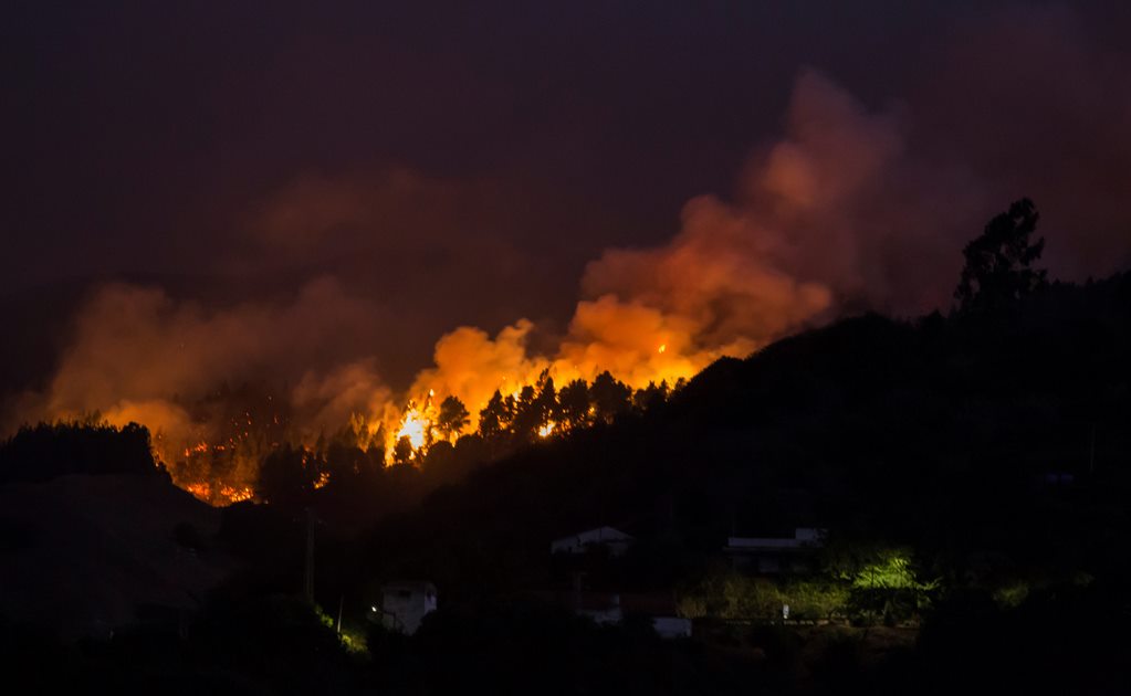 Evacuan a más de 5 mil personas en Gran Canaria por incendio forestal 