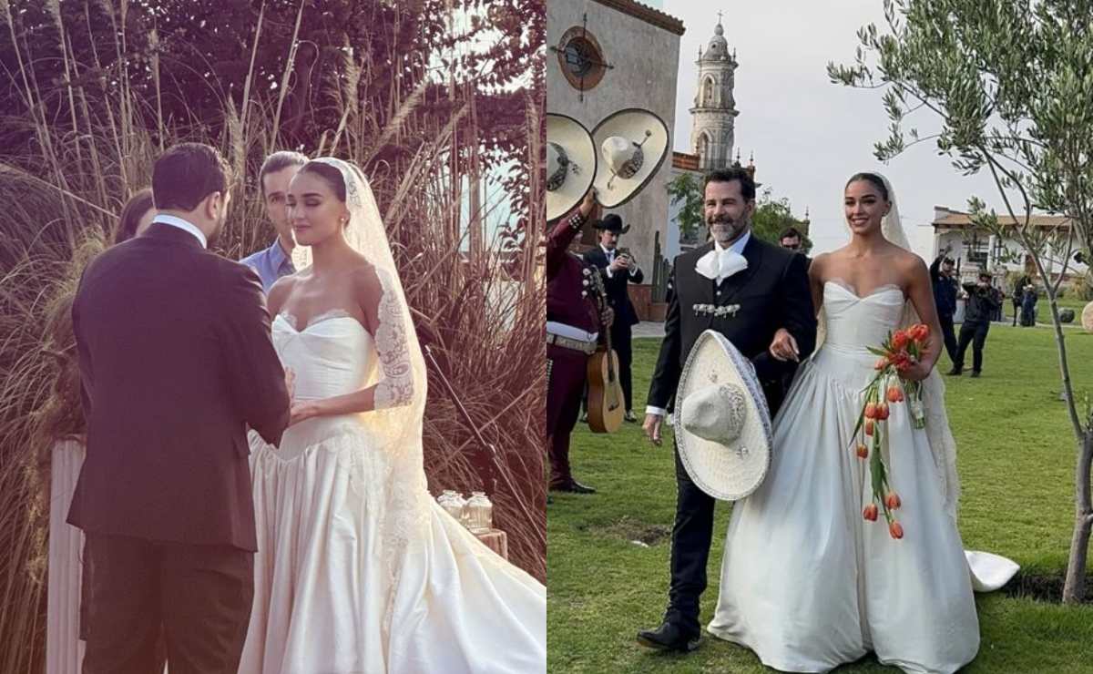 Así fue el momento en el que Eduardo Capetillo entregó a su hija en el altar