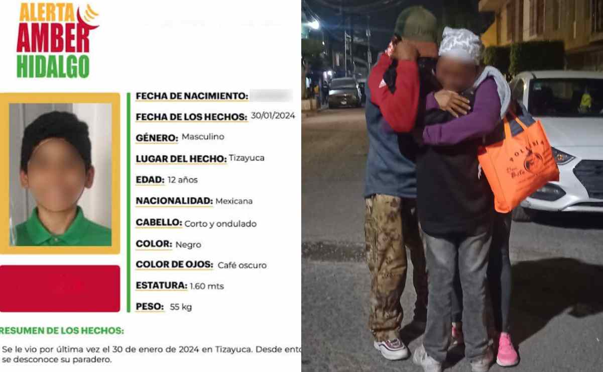 Localizan con vida a menor de 12 años en Ecatepec con reporte de desaparición en Tizayuca