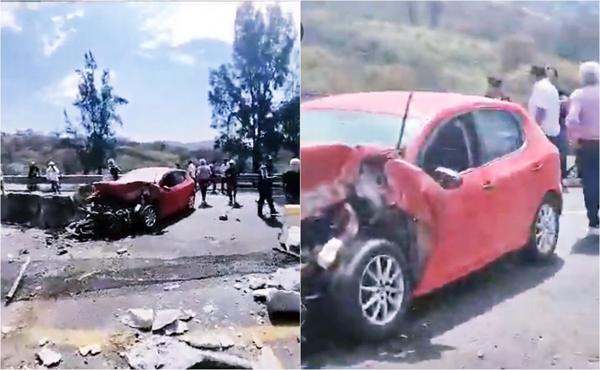 Choque en autopista Chamapa-Lechería genera caos vial
