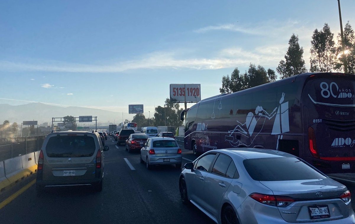 Reporte Vial en CDMX y Edomex hoy, jueves 25 de enero