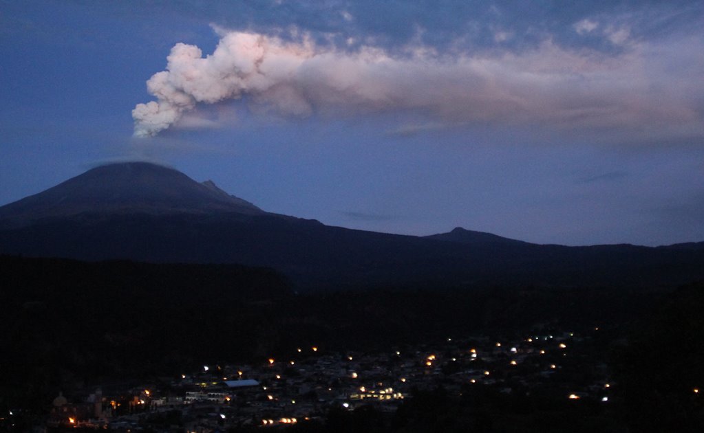 Protección Civil continúa monitoreo del Popocatépetl 