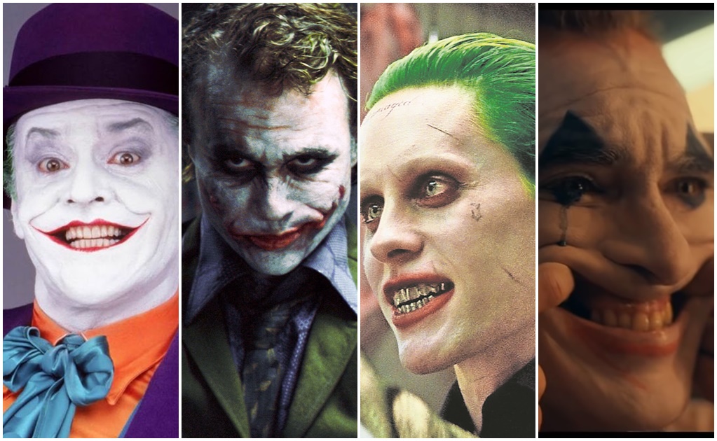 Las diferentes caras del Joker en el cine