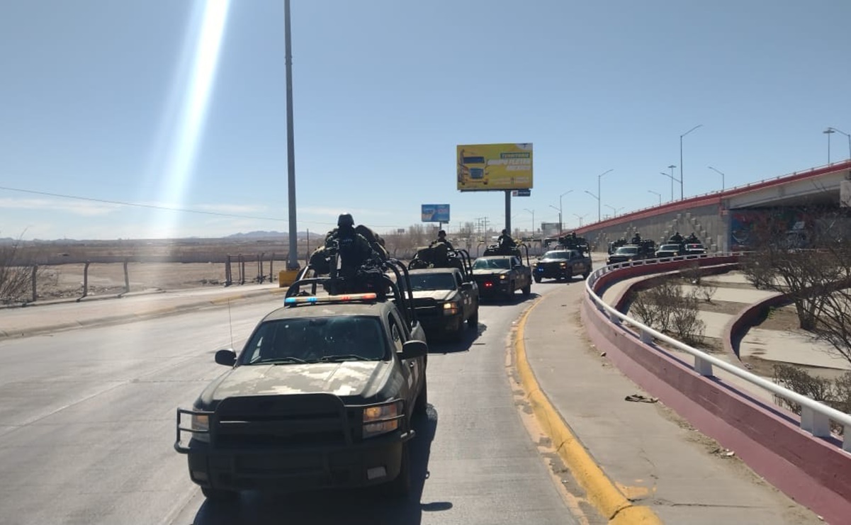Por violencia, llega otro contingente de soldados a Ciudad Juárez