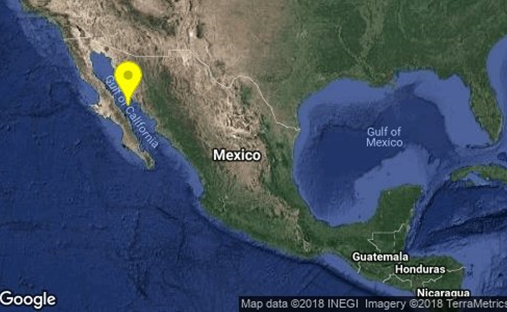 Se registra sismo de 4.2 grados en Santa Rosalía, BCS