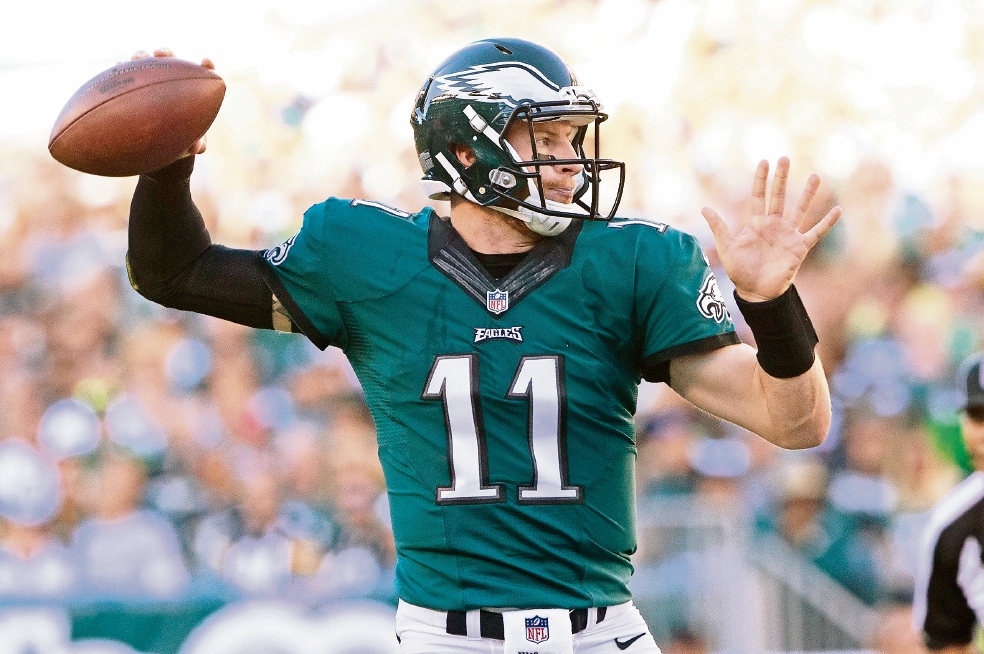 Wentz no es simple novato