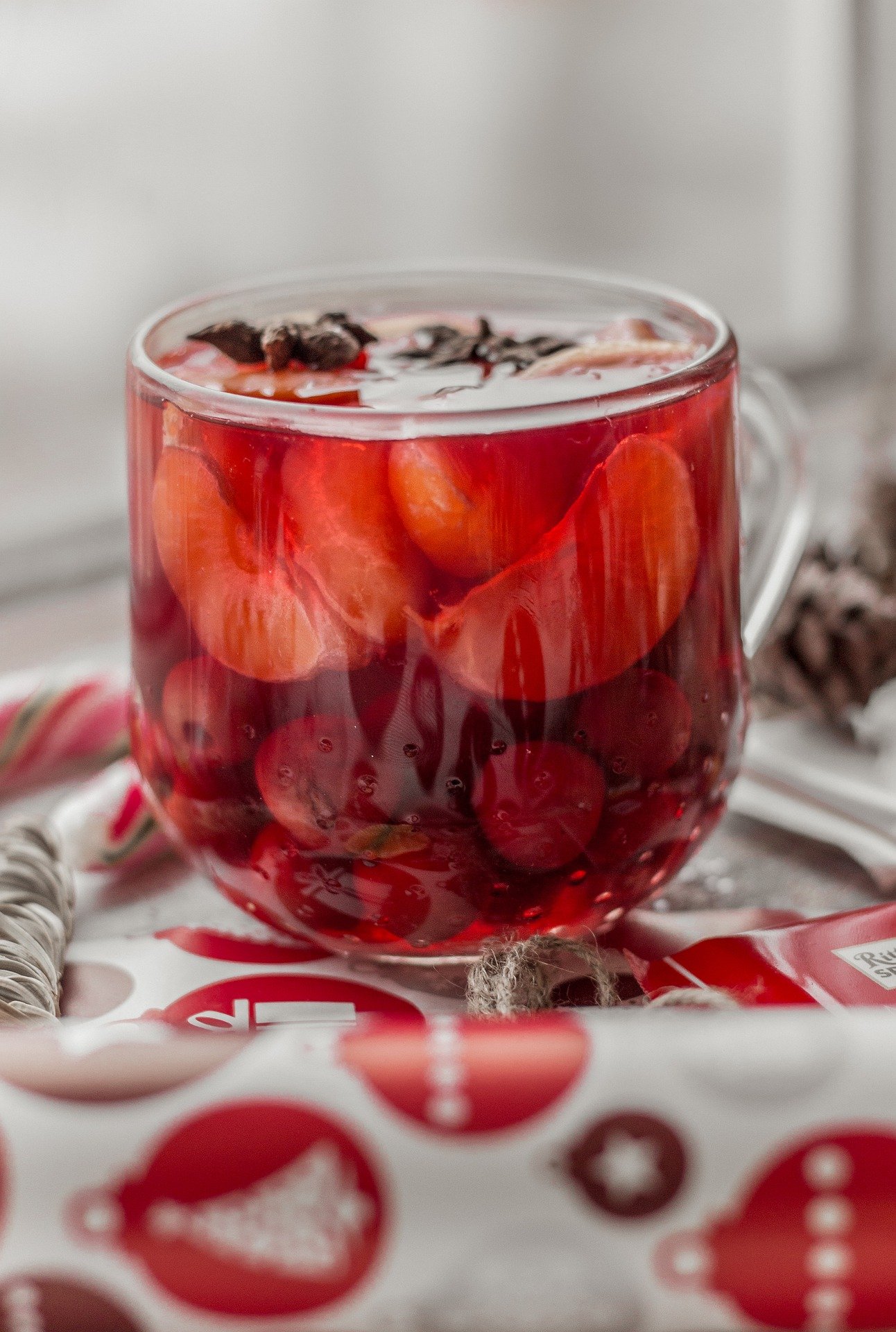 Así puedes preparar ponche con vino tinto 