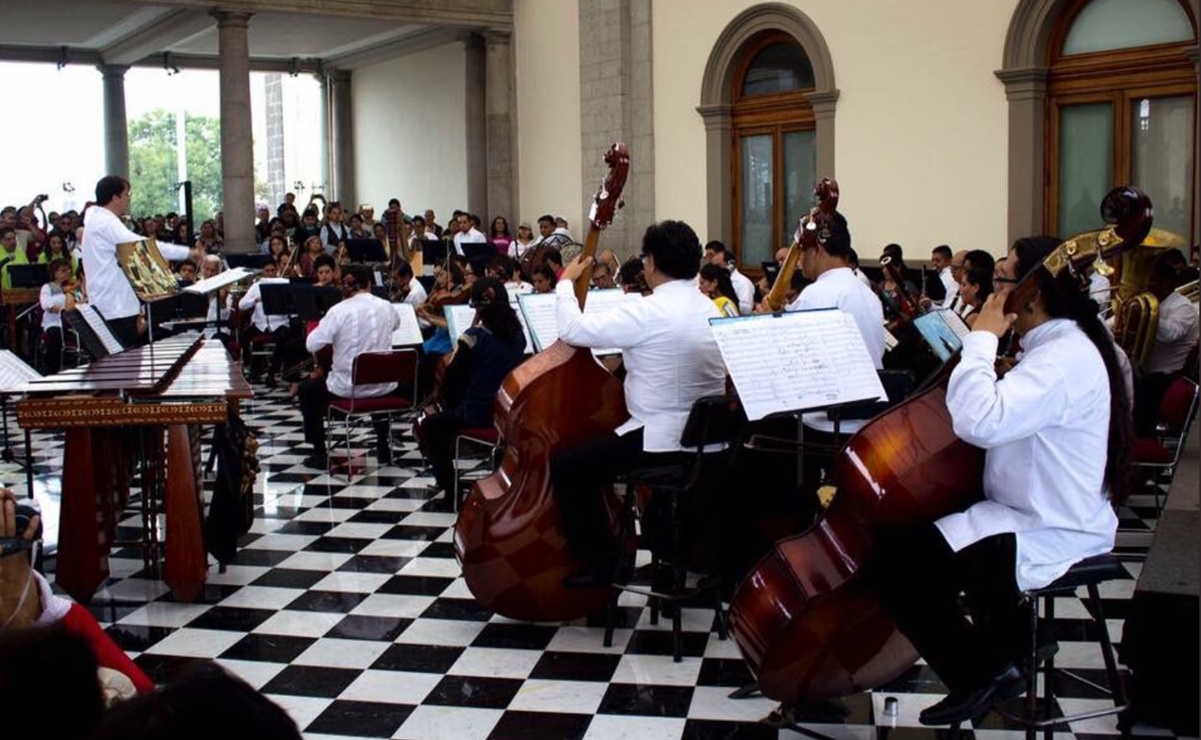 Cultura de la CDMX se compromete con la Orquesta Típica