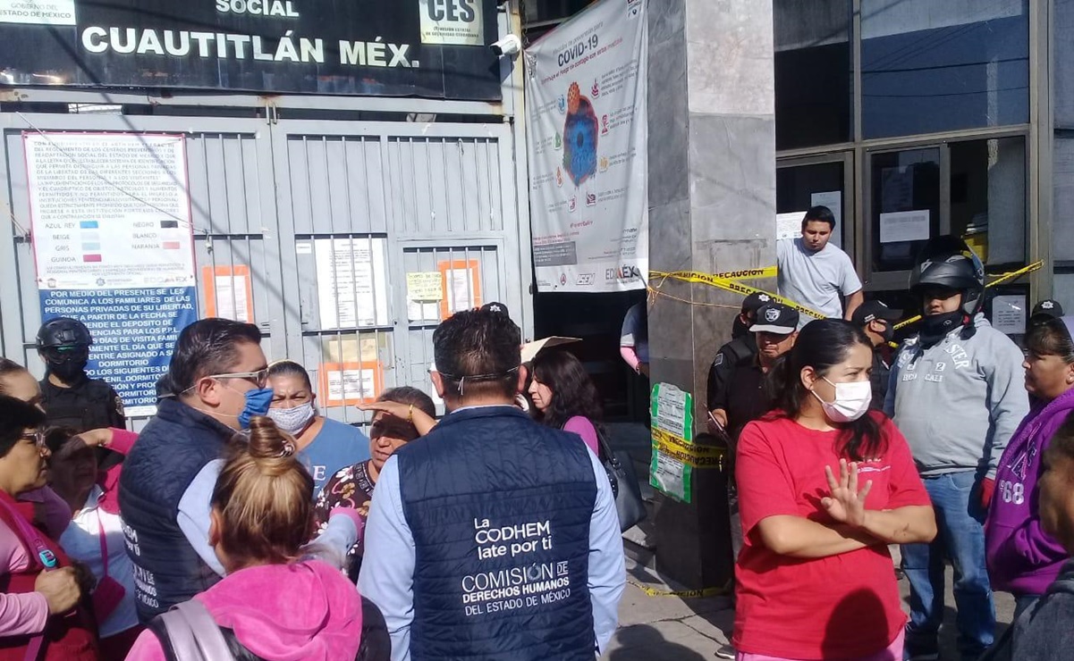 Dan de alta a custodio e internos con coronavirus en penal de Cuautitlán