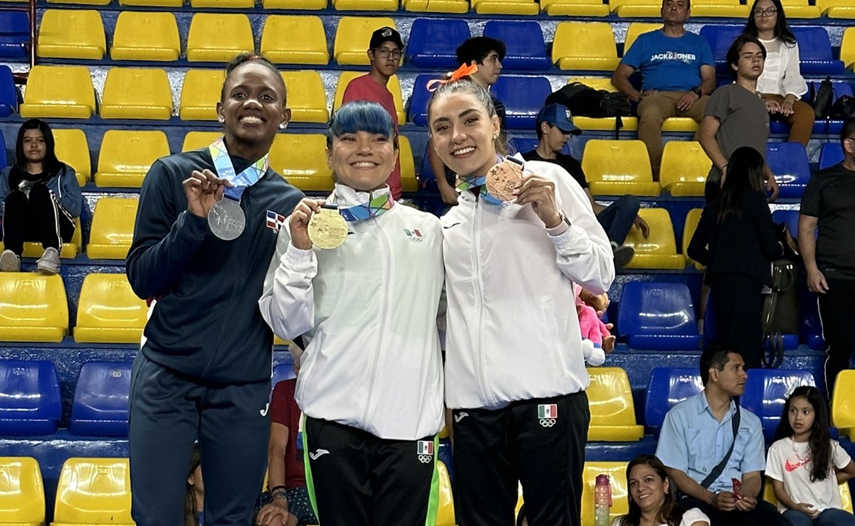 Los gimnastas Alexa Moreno, Paulina Campos e Isaac Núñez ganan oro en los Juegos Centroamericanos