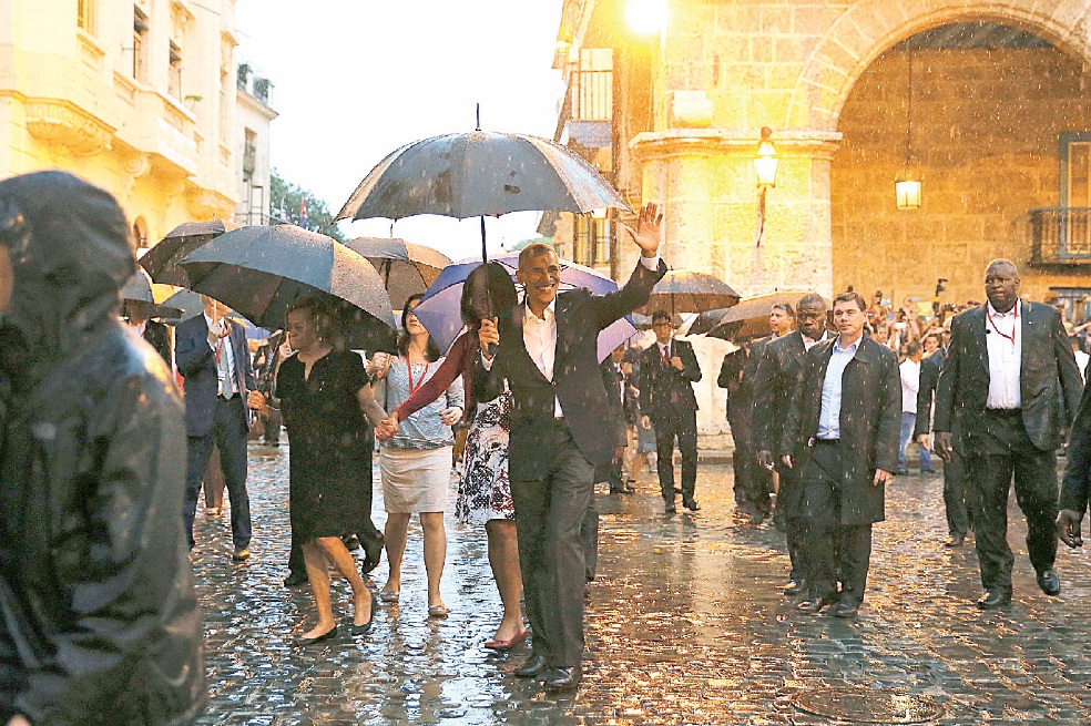 Obama llega a Cuba para impulsar deshielo 