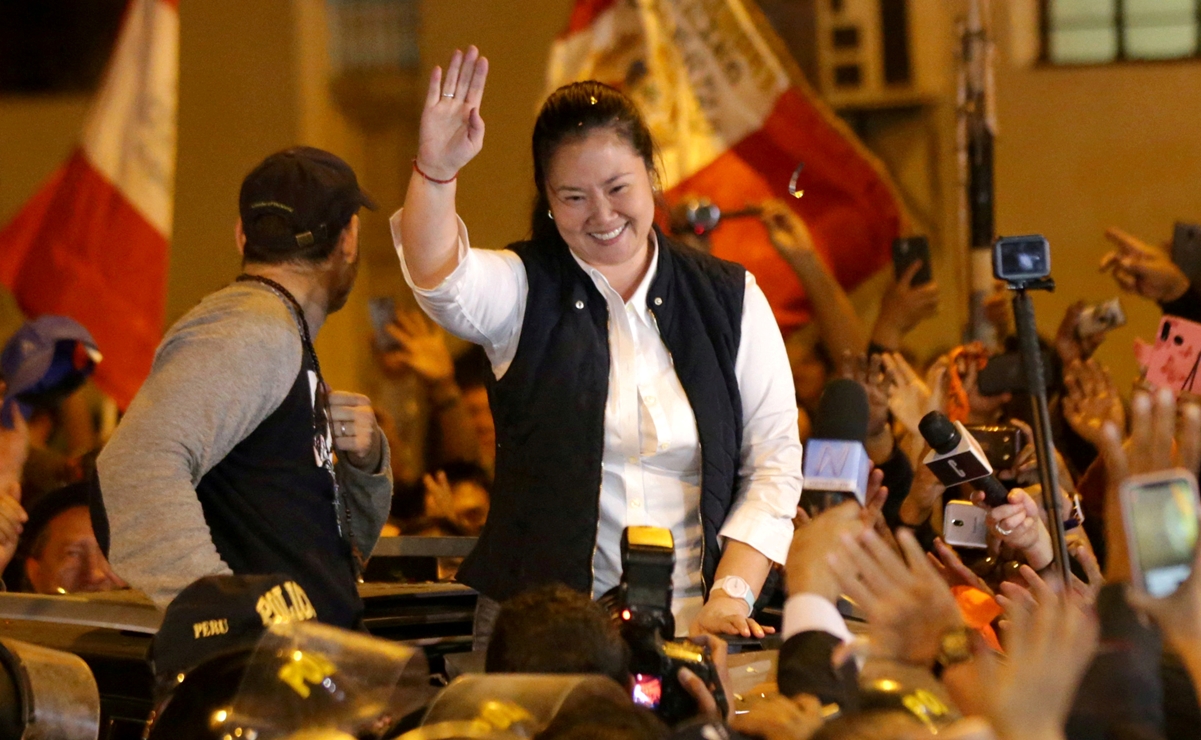 Otorgan libertad a Keiko Fujimori en Perú 