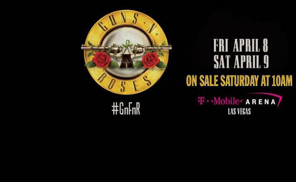 Guns N' Roses tocará en Las Vegas antes de Coachella