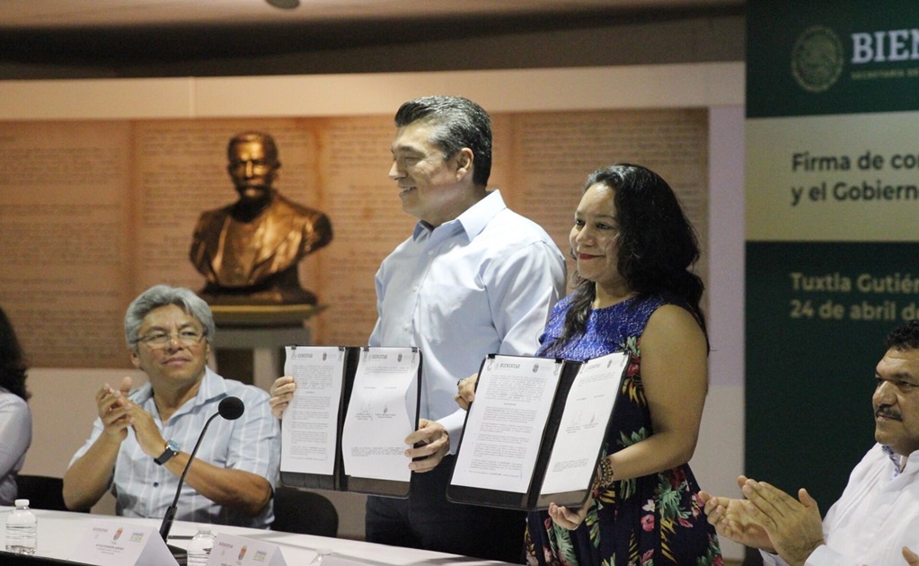 Firman convenio para que "Sembrando Vida" llegue a Chiapas