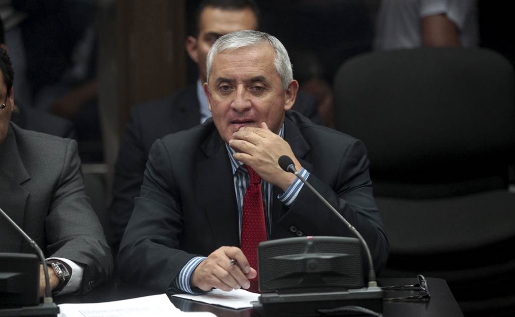 Congreso acepta la renuncia de Otto Pérez Molina