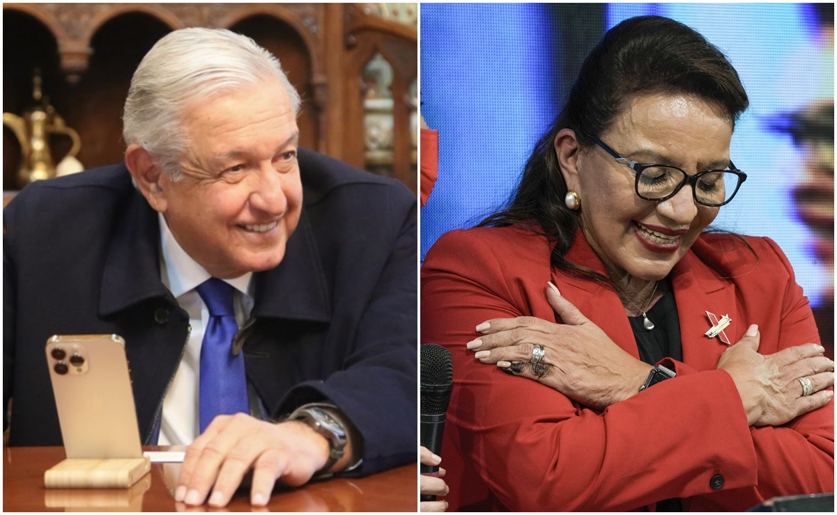 AMLO felicita por teléfono a Xiomara Castro, presidenta electa de Honduras