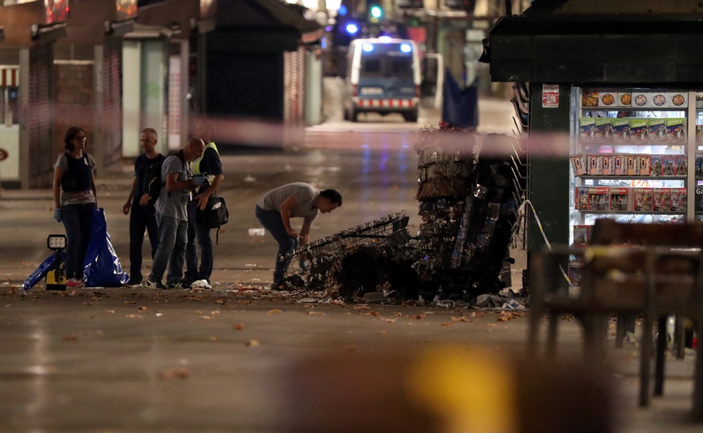 Operativo al sur de Barcelona deja 4 terroristas abatidos