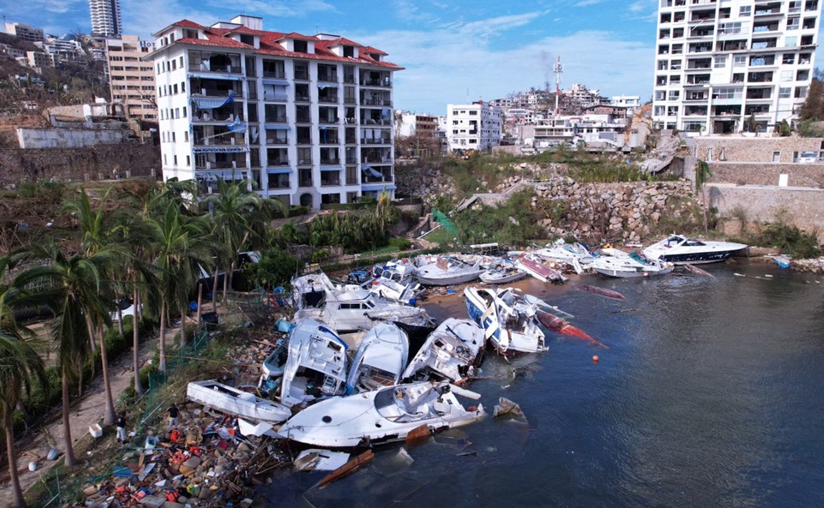 Huracán "Otis": Propietarios de embarcaciones afectadas también serán censados por Marina y Bienestar