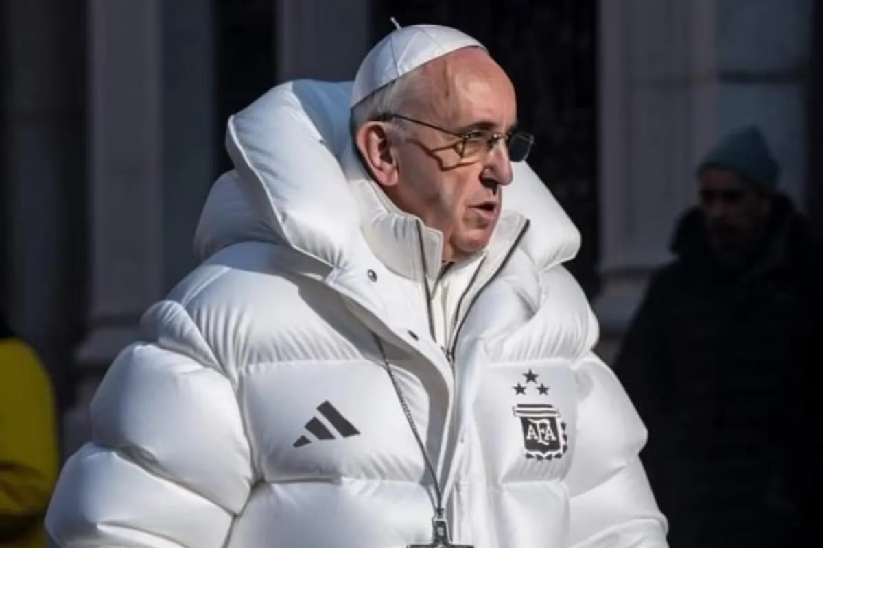 La verdad detrás de la foto viral del Papa Francisco con la campera argentina