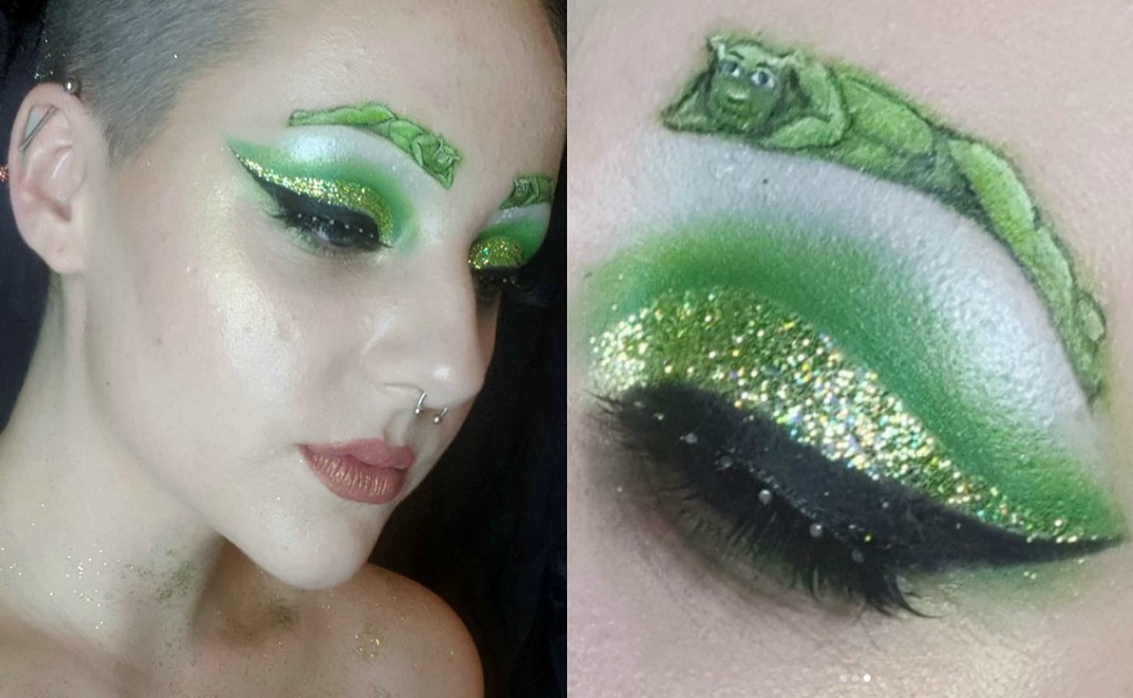 ¿Cejas de Shrek? El maquillaje inusual que se volvió viral