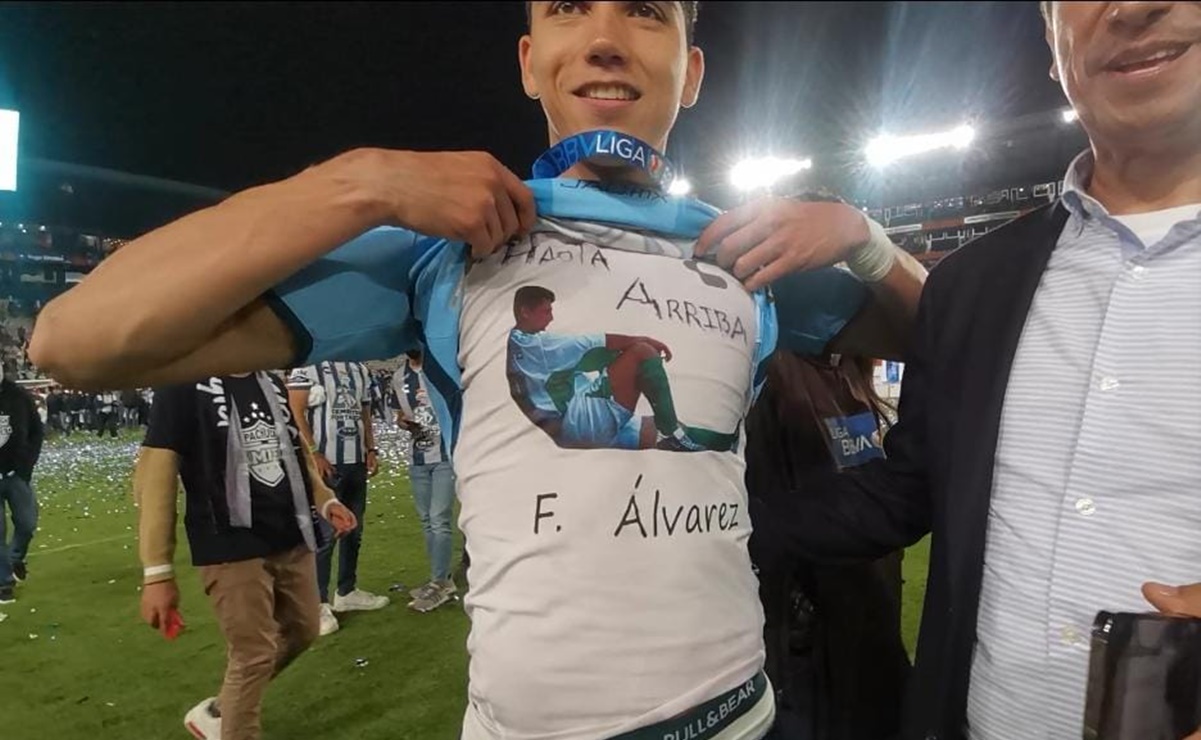 Kevin Álvarez y la emotiva historia de la playera que portaba en la final de la Liga MX