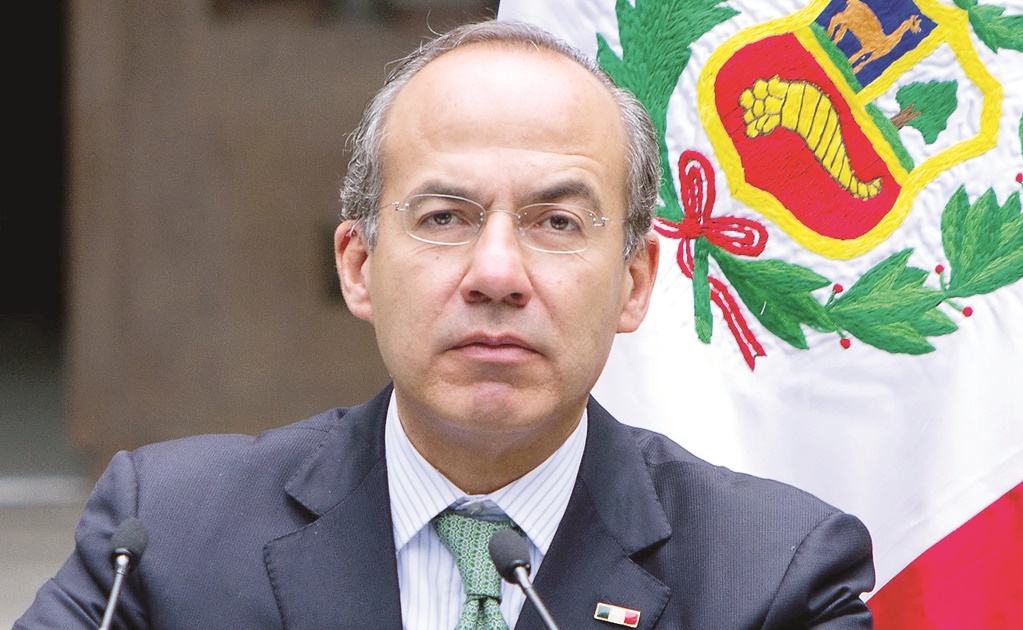 Cuestiona Calderón a AMLO por declaración de la Policía Federal