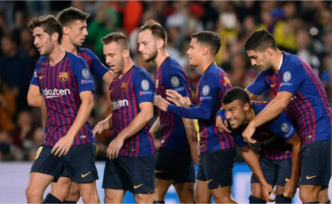 En ausencia de Messi, Barcelona vence al Inter de Milán