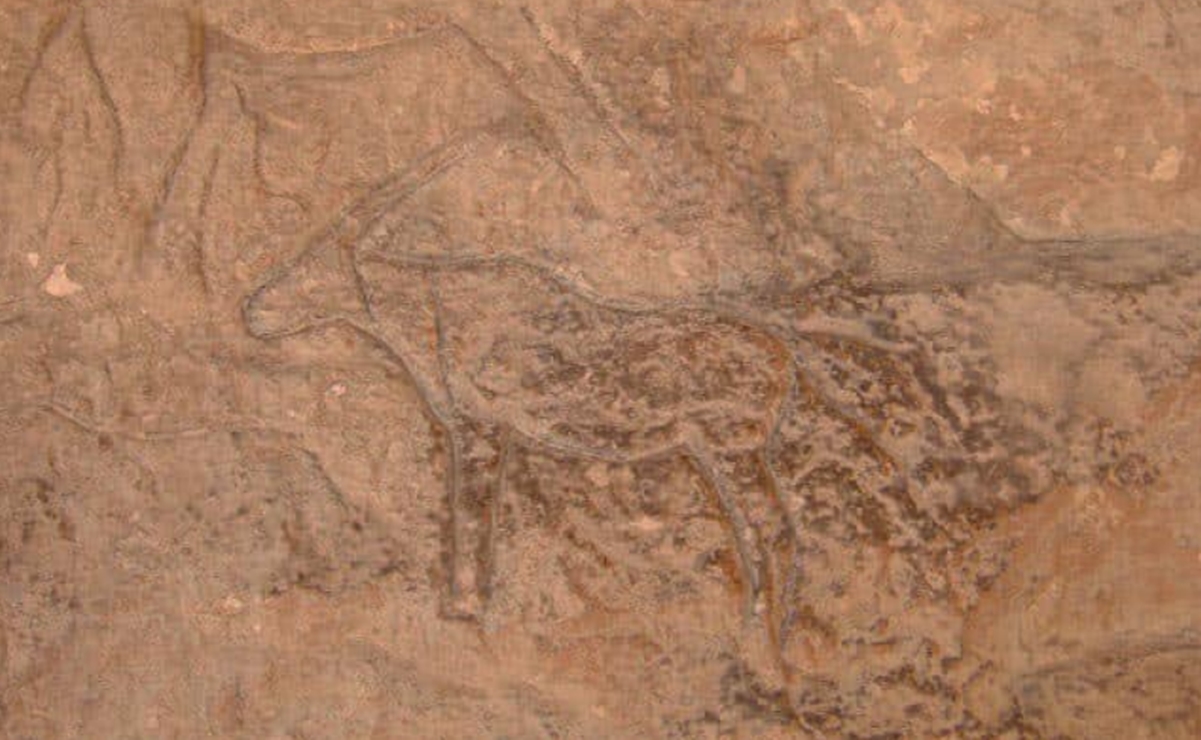 Descubren grabados rupestres en cueva de Egipto