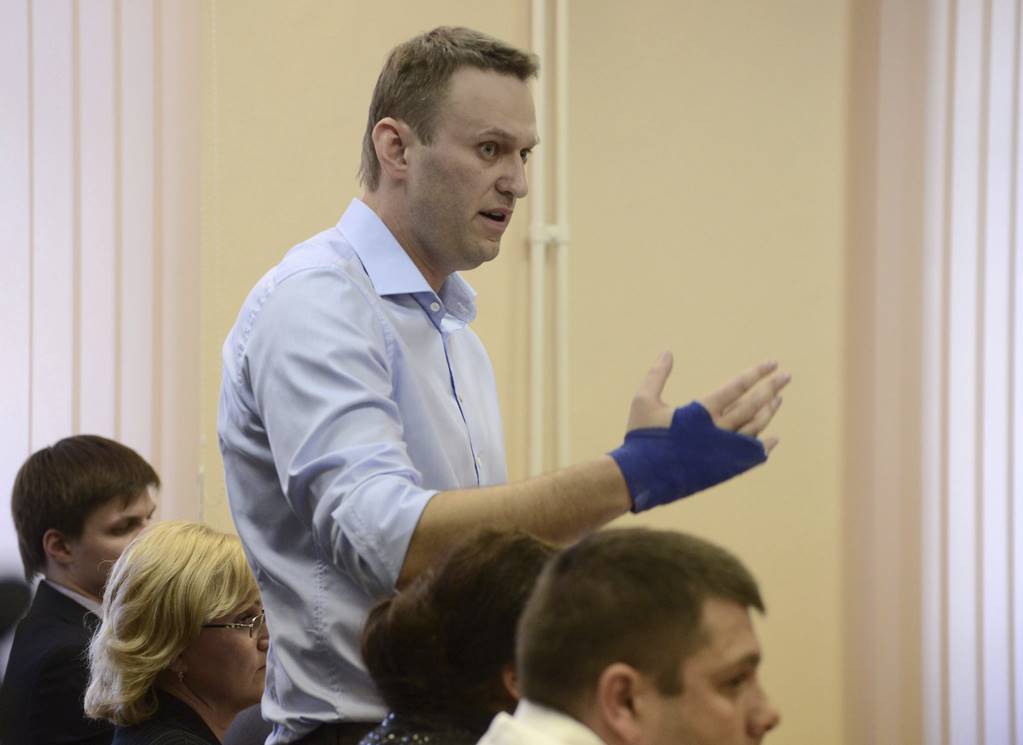 Detienen a líder opositor ruso Alexéi Navalni
