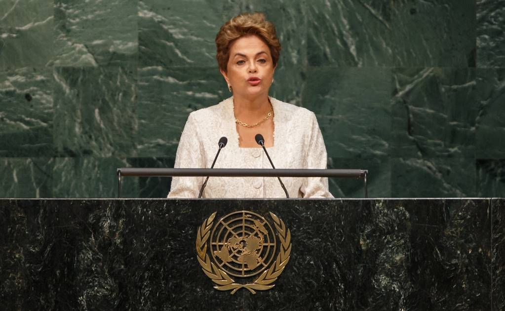 Dilma explica a ONU el grave momento que vive Brasil