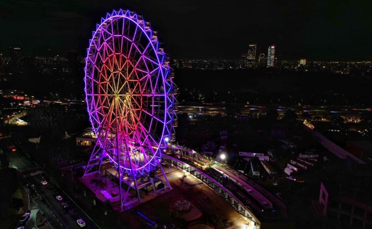 ¡Vista de altura! Aztlán 360 en el Bosque de Chapultepec y otras ruedas de la fortuna en México