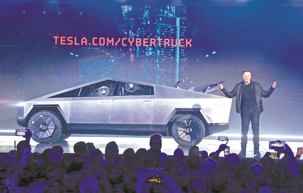 Tesla lanza pickup para hacer frente a Ford, GM y Ram