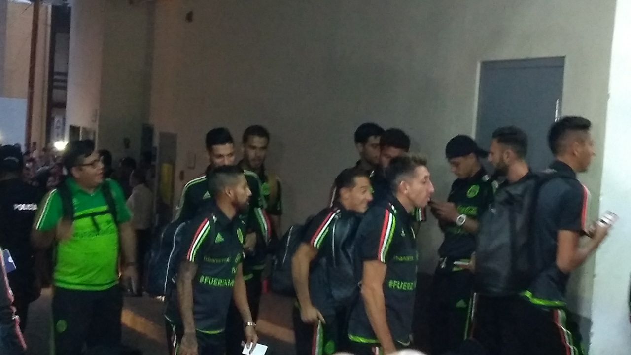 Así recibieron a la Selección Nacional en su hotel en San Luis