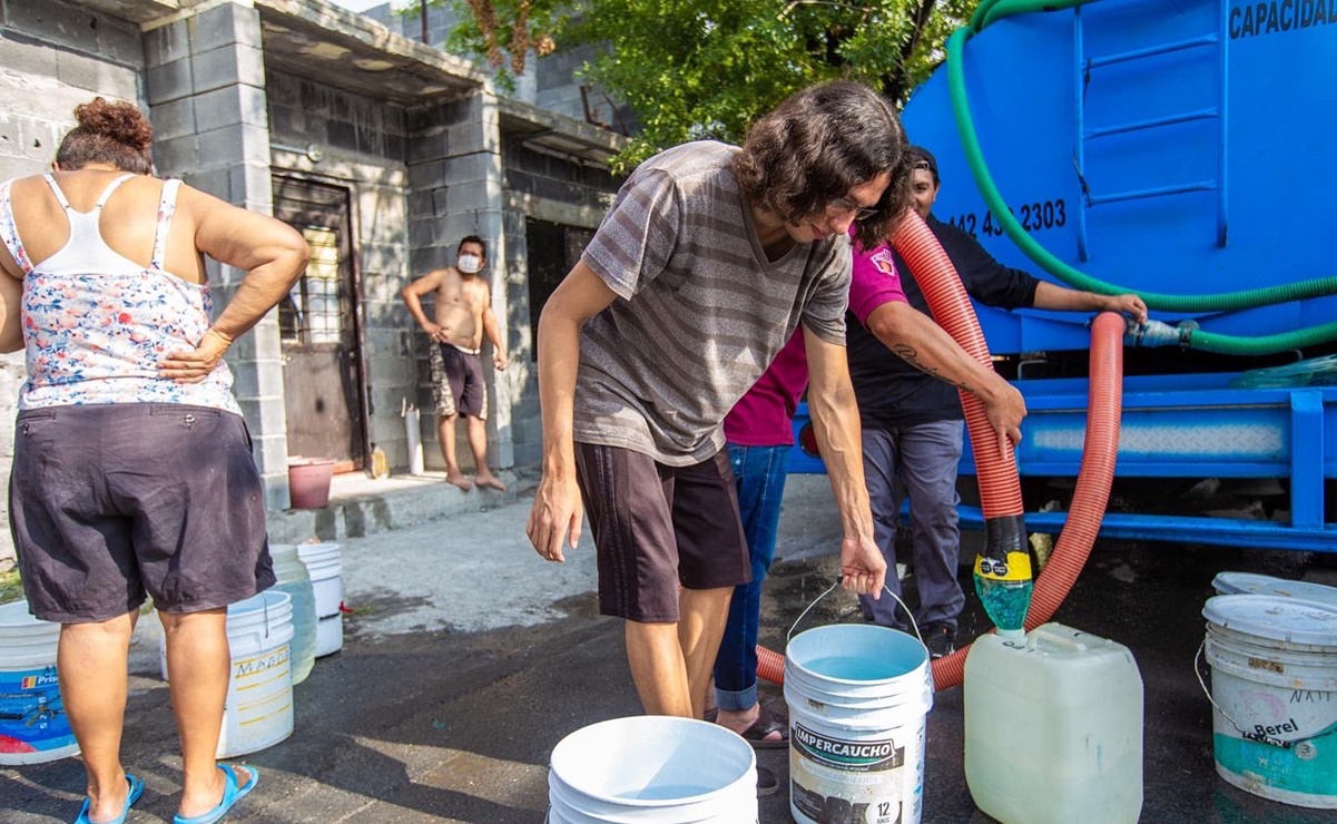 Agricultores ceden agua para mitigar desabasto en zona metropolitana de Monterrey