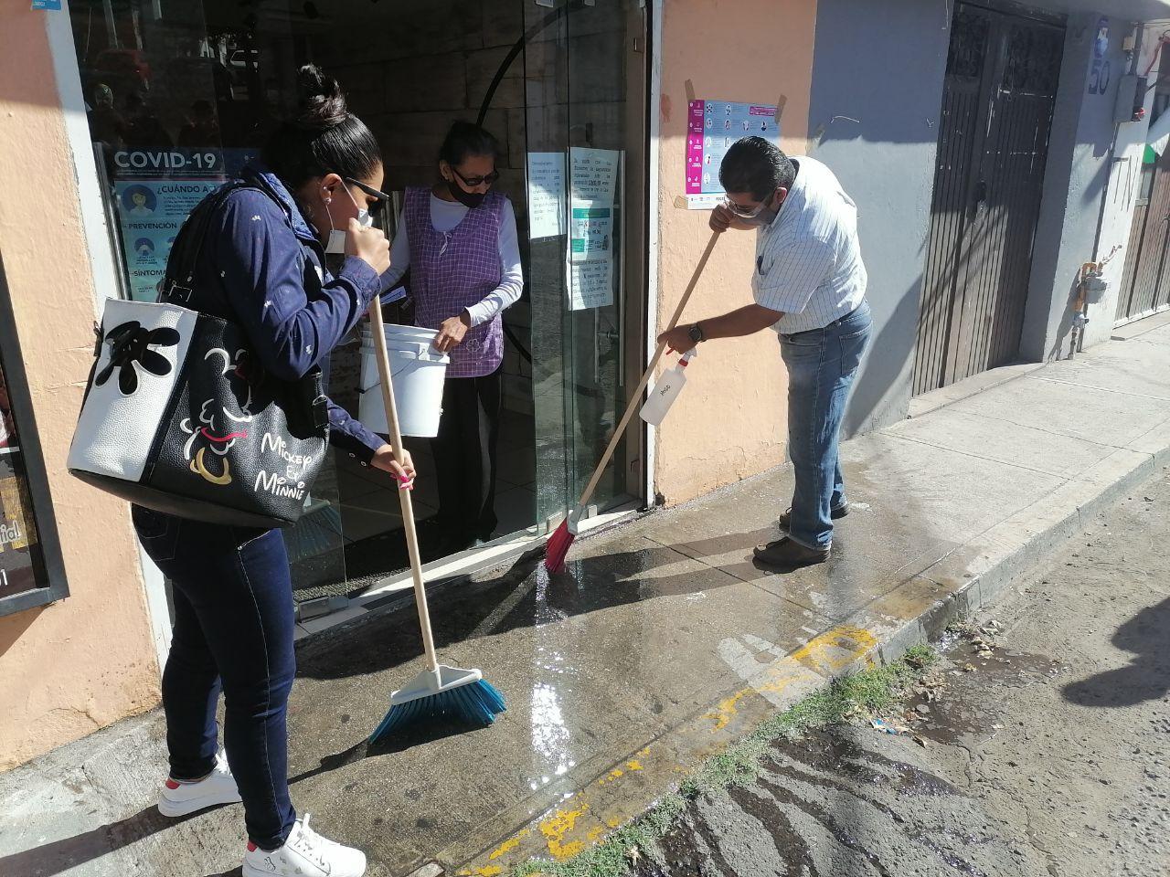 Comerciantes volverán a limpiar el Centro Histórico