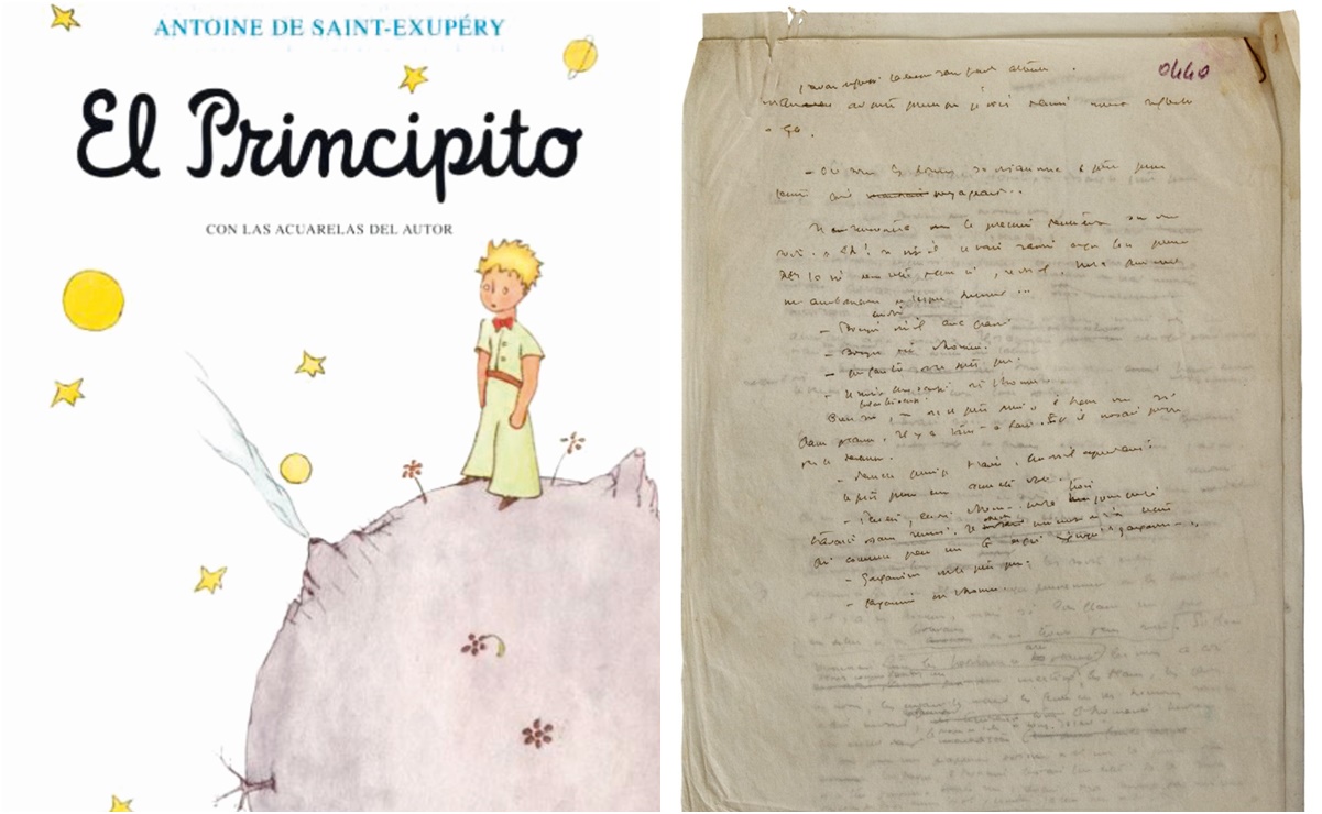 Manuscrito de "El principito" llega al MAD de Francia en 2022 