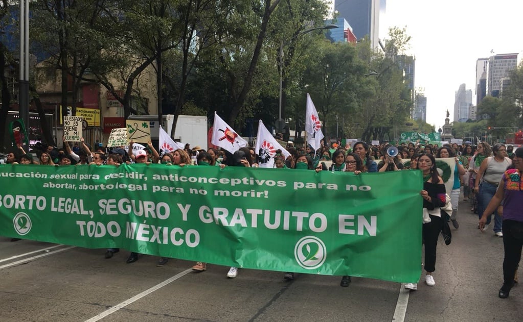 Así se vivió la "Ola Verde" a favor del aborto en la CDMX