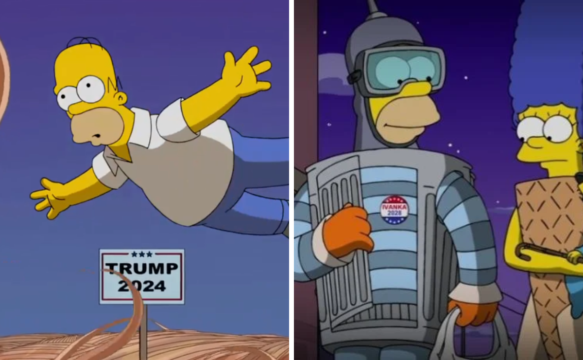 Sorprende predicción sobre Donald Trump para 2024, ¿Los Simpson lo hacen de nuevo?