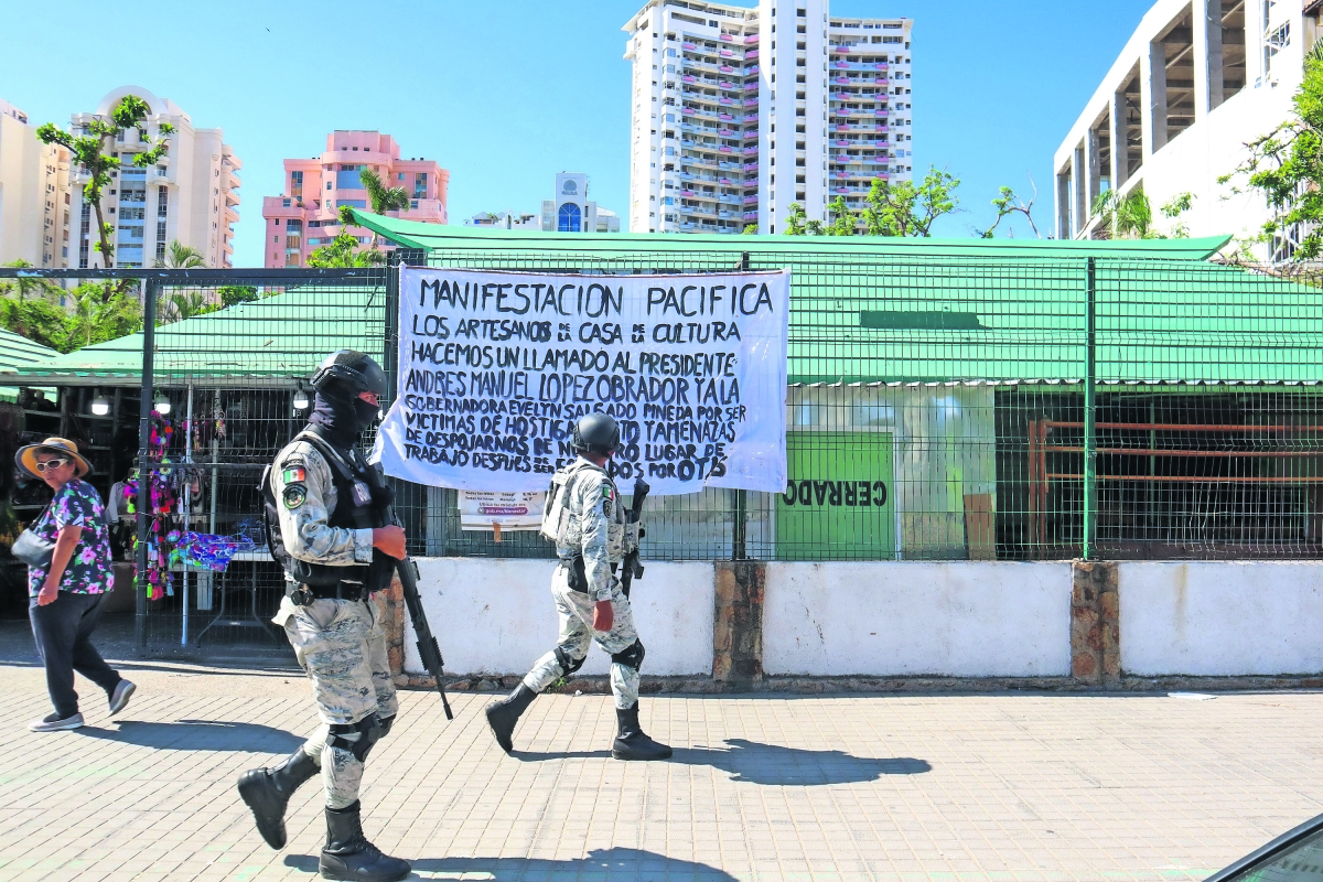 Guardia Nacional saldrá del Centro Cultural Acapulco, afirma Frausto