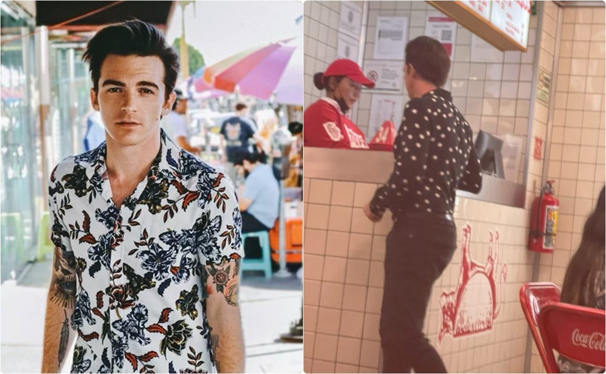 Sí, con todo: Captan a Drake Bell en taquería de CDMX y se viraliza