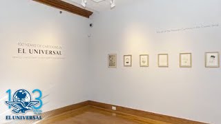 Inauguran exposición 100 años de caricatura en el EL UNIVERSAL en Washington