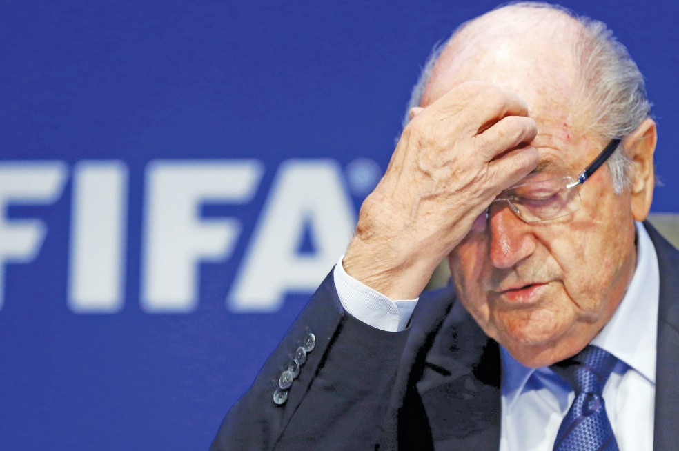 Acechan a Blatter