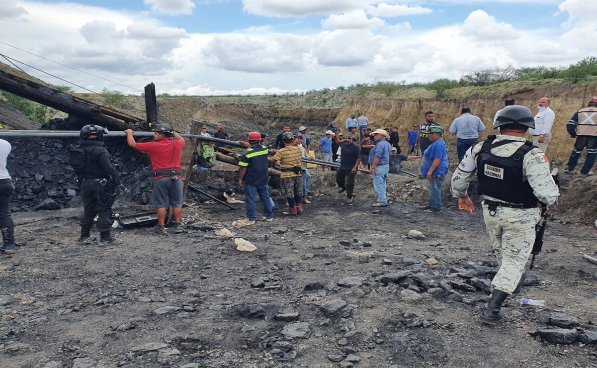 Lo que sabemos del colapso de la mina en Múzquiz, donde hay 7 trabajadores atrapados